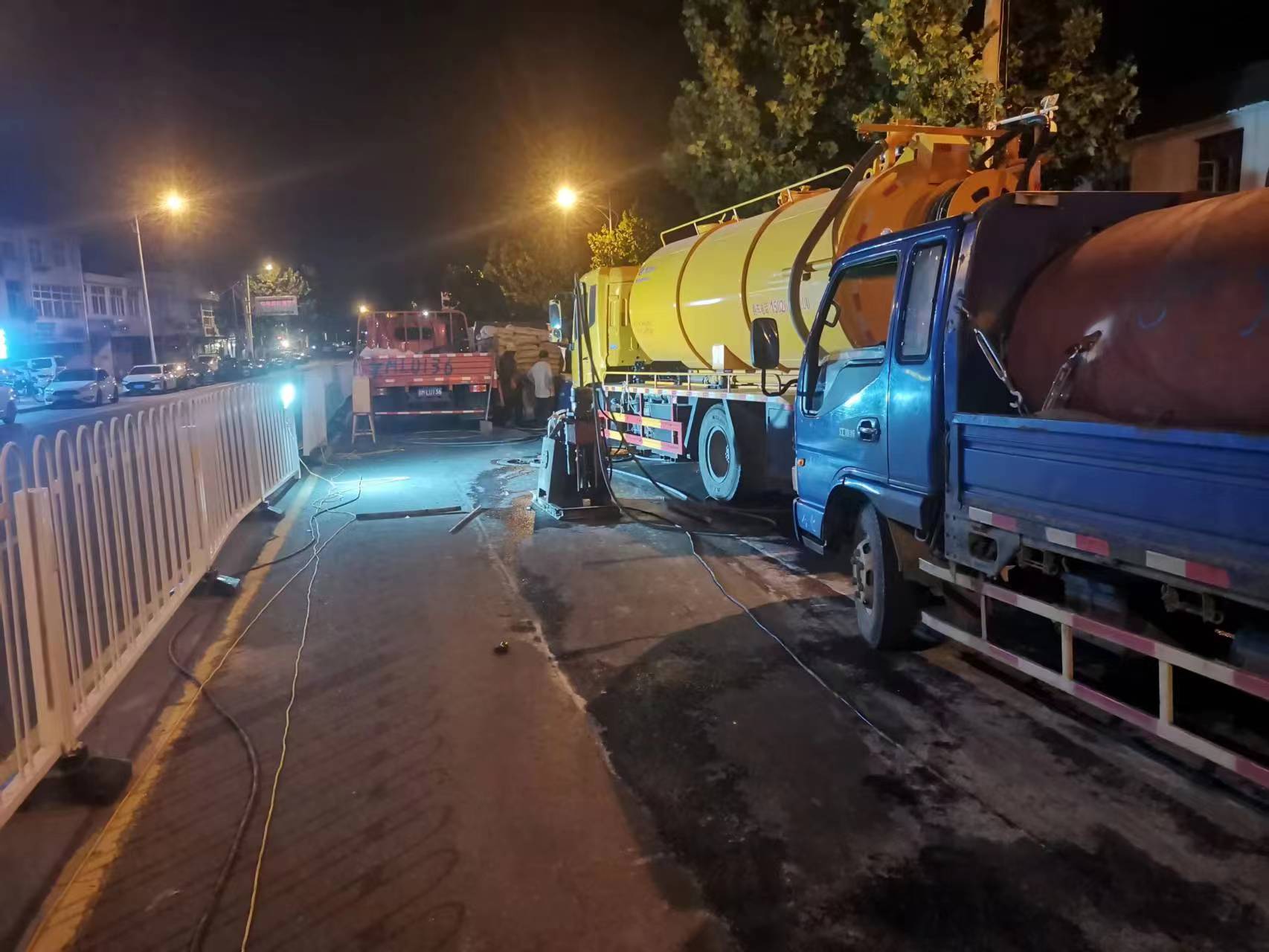 万柏林路面压密注浆